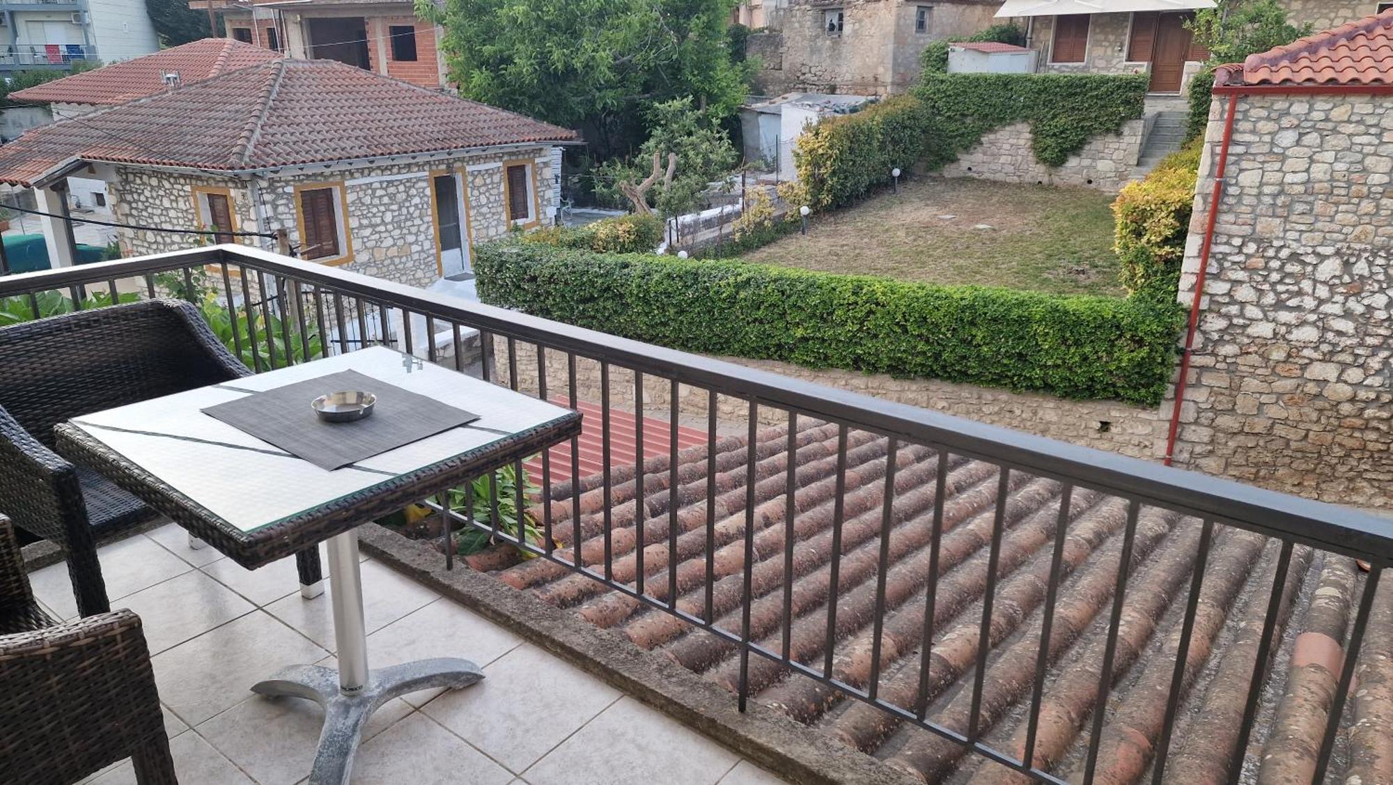 My Afytos Balcony Apartment Room photo