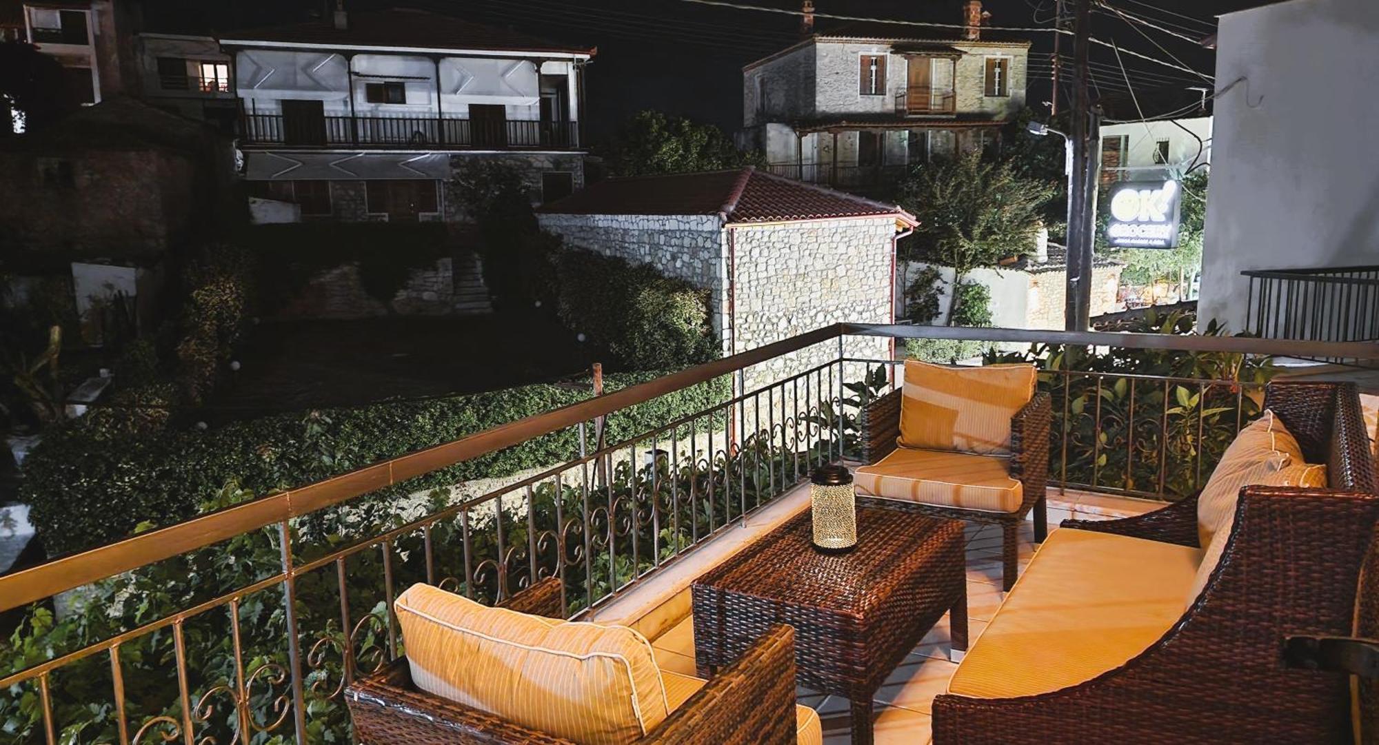 My Afytos Balcony Apartment Room photo